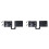 2X Headband Hinge Buckle for HyperX Cloud Silver/Cloud II/Cloud Silver Wireless Headset Replacement Buckle,A 1