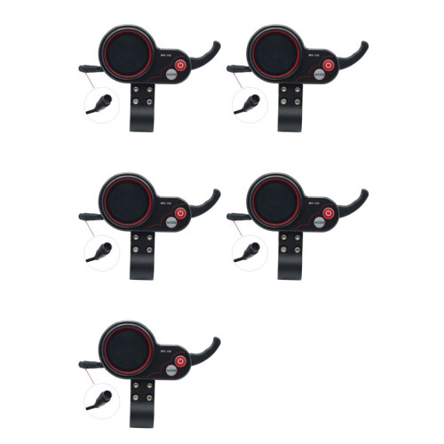 5X MR-100 LCD Display Meter Dashboard 6Pin for  M4 Electric Scooter Accessories