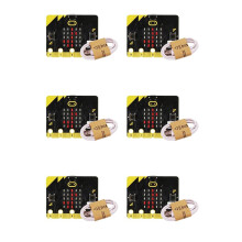 6X el Kit de Inicio Microbit Tablero V2 Tiene Parlantes Incorporados y un Micrófono Compatible con Inteligencia Artificial