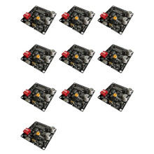 10X Módulo de Reproducción de Voz DY-HV8F 12 V/24 V Disparador Control de Puerto Serie 10 W/20 W con Almacenamiento Flash de 8 MB Reproductor de MP3