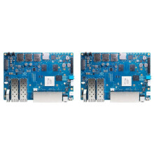 2X pour la Carte de Développement de Routeur Banana Pi BPI-R4 4 Go de RAM MT7988A avec Carte de Routeur Open Source Haute Performance 2 SFP
