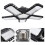 2X Super Bright LED Garage Light with 5 Adjustable Panels, E27 Screw Socket for Industrial Use 4