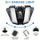 2X Super Bright LED Garage Light with 5 Adjustable Panels, E27 Screw Socket for Industrial Use 5