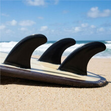 3 Stücke Kunststoff Nylon + Fiber Glas Schwarz für fcs Surf Flossen G5 Größe Surf Brett Flossen Surfbrett Zubehör