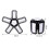 2X Super Bright LED Garage Light with 5 Adjustable Panels, E27 Screw Socket for Industrial Use 8
