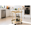 Gold Metal Mini Bar Trolley with Mirrored Table 9