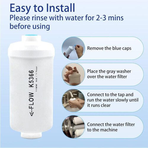 Filtre à Eau Fluorure de Remplacement Compatible Purification par Gravité Filtration 1
