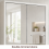 High Gloss Bathroom Mirror Cabinet Storage Unit 6