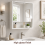 High Gloss Bathroom Mirror Cabinet Storage Unit 7