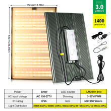 3030Pro/CM301H Evo täyden spektrin LED-kasvovalaisin 300W UV ja punainen kasvihuonekasveille