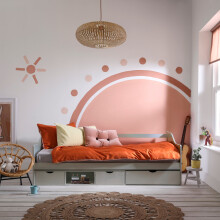 Noa & Nani Hove Day Bed with Oda Pull-Out Storage Drawers in Grey