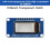 0.96" Transparent OLED Display Module for Raspberry Pi SSD1312 Driver SPI/I2C Interface with Expansion Board 4