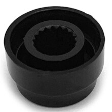 Guide Knob Cap for Electric Gutiar Pots Control with Knurled Shaft Top Aluminum Sheet 14x8MM
