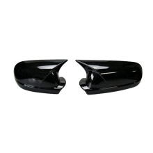 Rearview Mirror Cover Trim for 4 Bora MK4 1997-2003 Side Mirror Cover Cap Accessories Black