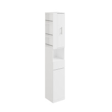 SoBuy Slim Tall Bathroom Cabinet BZR242-W