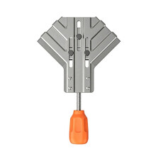 Upgraded Stainless Steel Right-Angle Clip Woodworking Clamp,Positioning Squares Adjustable Locator Woodworking Fixing