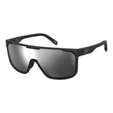 Zonnebril - UNDER ARMOUR - UA DEFINE_G_7C5-T4_EENMAAT - Zwart Kristal/Zilver Spiegel - Kunststof - Masker
