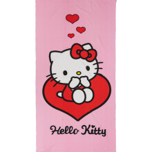 Hello Kitty Pink Bath Beach towel 140 x 70 cm