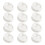 12x Bettdeckenclips Weiß Schnalle Halter 1