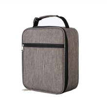 (Dark Grey)Sac à lunch isotherme adulte enfant coolbag travail picnic nourriture école rangement lunchbox