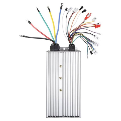 48V 52V 60V 72V 84V 5000W 80A E-Bicycle Controller Brushless Motor Tricycle Controller for E-Scooter Motorcycle