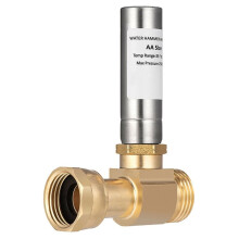 3/4 Male Thread Water Hammer Arrestor Brass Construction, Residential Plumbing Water Hammer Arrestor for Home Pipes