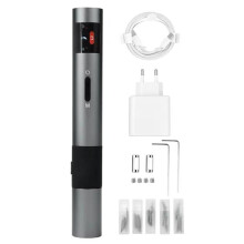 FS-S1 Digital Ultrasonic Cutting Knife 3 Cutting Modes Electric Carving Tools for 3D Resin Plastic Wood Board EU Plug