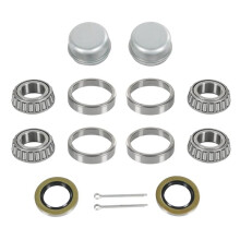 Kit de Rolamentos de Cubo de Roda para Reboque L44643/L44610 para Eixos de Reboque de 1" (Diâmetro Interno de 1,000", Diâmetro Externo de 1,980",