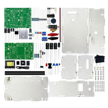 LM317 Adjustable Regulated Power Supply DIY Kit 12W Switching Power Supply DIY Soldering Practice Kit Assembly with Case