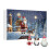 Christmas Gnome Countdown Calendar Plastic Characters For Childrens Gift Festive 6
