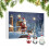 Christmas Gnome Countdown Calendar Plastic Characters For Childrens Gift Festive 7