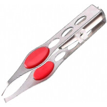 2 Pack Tweezers With Light,led Tweezers,professional Tool Led Light Stainless Steel Eyebrow Tweezers Hair Removal Makeup Tools lucky