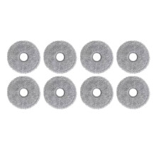 8PCS Mop Cloth for D20 Ultra Mova V50 Ultra L60 Ultra FE Robot Vacuum Cleaner Spare Parts