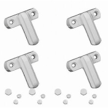 4 Window Lock-Zinc Alloy-4PCS White Home Security Door Lock For Various Door Window- Home Security UPVC/PVC 13Thirteen lucky