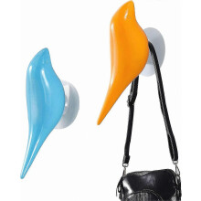 2 Pack Bird Wall Hanging Coat Rack Hooks No Drilling Storage Wall Hooksorange+blue(t-0-g)