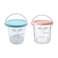 Lot de 2 Pots à Glace de 500 Ml (1 Pinte) pour Congélateur pour Série NC501 : Récipients de Rechange avec Couvercles et Poignées B