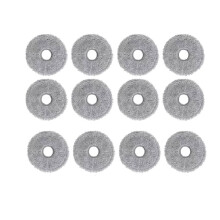 12PCS Mop Cloth for D20 Ultra Mova V50 Ultra L60 Ultra FE Robot Vacuum Cleaner Spare Parts
