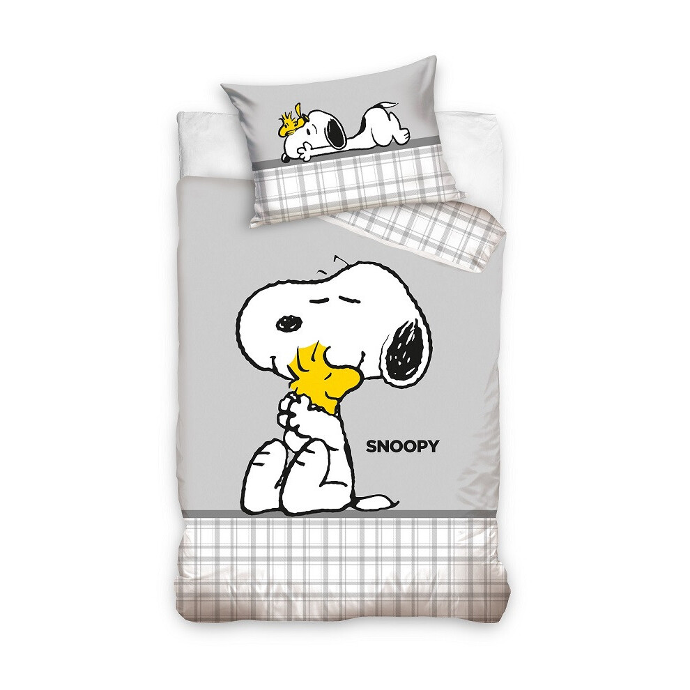 Snoopy Toddler Size Duvet Cover Set 100 x 135 cm 100% COTTON - Peanuts - Image 3