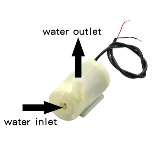 10  Bombas de Água 5V e 3V,  Bombas Submersíveis e Bombas Submersíveis Horizontais Microtipo para Pequenos Experimentos e Aquários 1