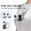 Magnetic Quick-Release Clip Mount for  GO Ultra, Hat Backpack Strap Holder, Horizontal Vertical Shooting 3