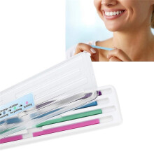 60 Pcs Dental Sanding Strips Tooth Polishing Finishing Gloss Contouring Tools Kit, Four Colors for Shaping Smoothing and Deep Cleaning