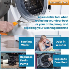 383EER4004A 383EER4001A Washer Inner/Outer Spring Expansion Tool Max 4.7 in Washing Machine Door Boot Tub Seal Clamp