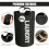 (2 pieces - black) Large Foldable Laundry Hamper with Support Frame and Soft Ring Handle for Bedroom Dormitory Bathroom Storage 4