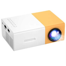 Mini Video Projector Full HD 1080P Portable LED Projector, Compatible with Smartphones Tablets and Game Consoles for Home Theater Outdoor