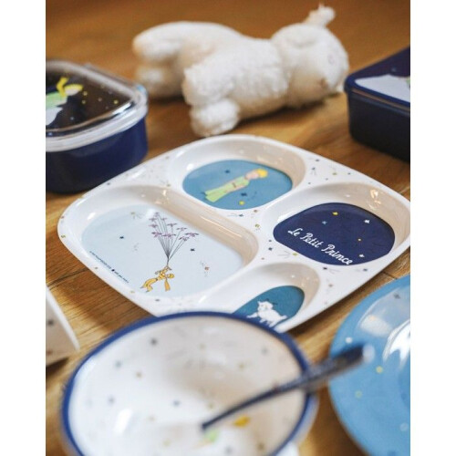 Petit Jour - Assiette plateau à 4 compartiments Le Petit Prince 2