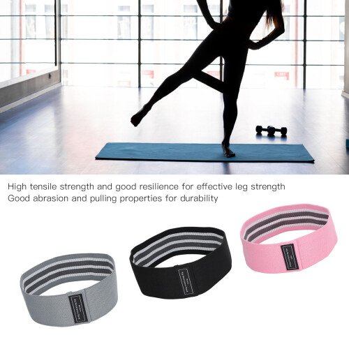 Elastische Fitnessbänder 3er Set, Hüfttraining 2