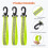 6 Pcs Reflective Strips, Reflective Keychain Reflective Backpack Tags for Backpack Cycling Walking Running 3