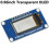0.96 Inch Transparent OLED Display Module, 128x64 SSD1312 Screen, SPI I2C Interface for  Raspberry Pi ESP32 STM32 6