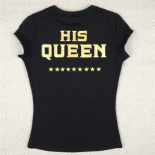 (Black Queen,Tag XXXL=US XL)Camiseta Casal The King And His Queen Love Camisa Combinando Blusa Camiseta Moletom Top