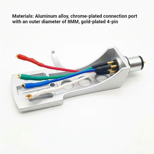 Turntable Cartridge Headshell Stylus Holder for LP Vinyl Record Player Phonograph Pickup Mount Replacement Support A 2